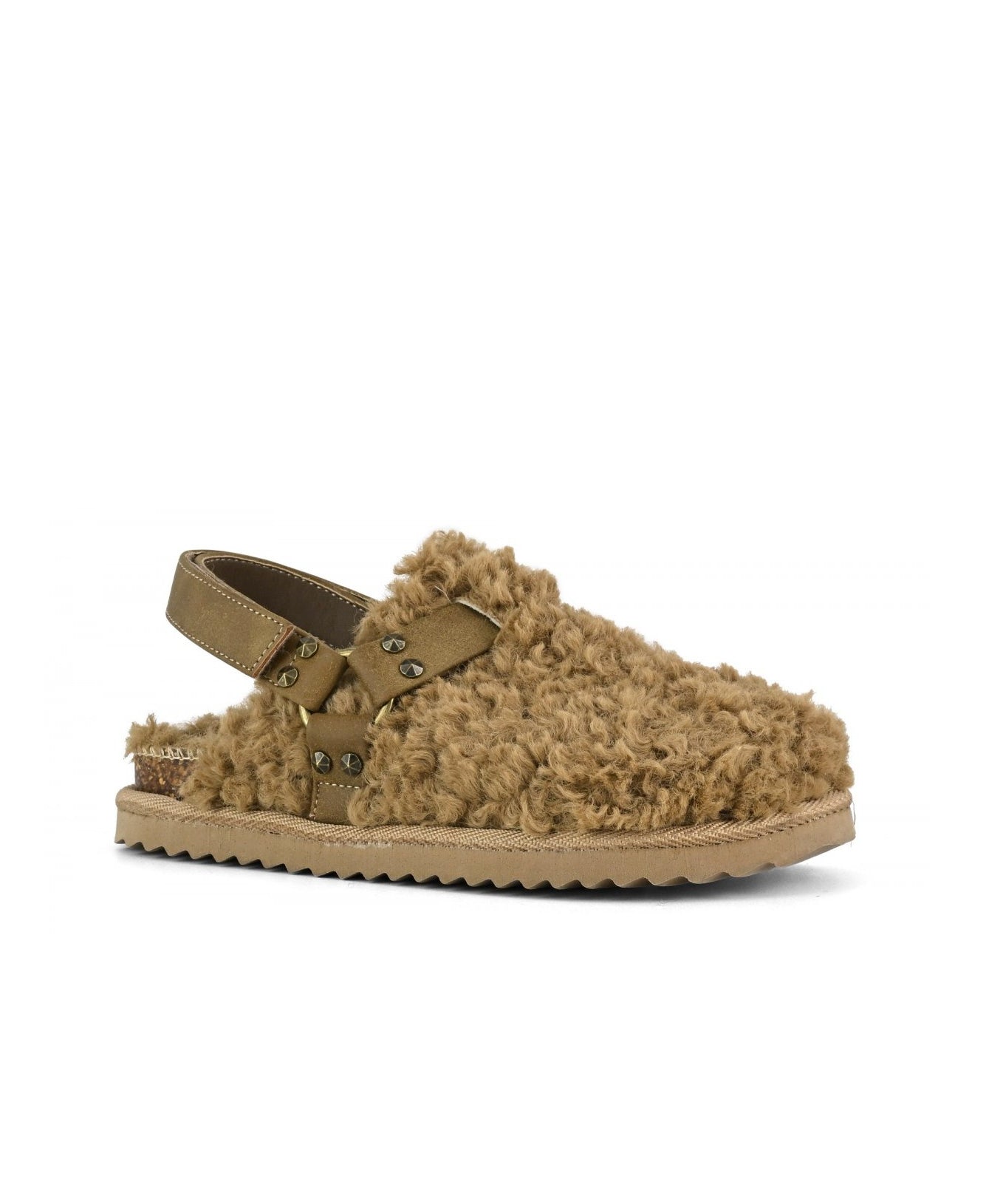 Colors of California Sabot Teddy in Pelle per Bambine 