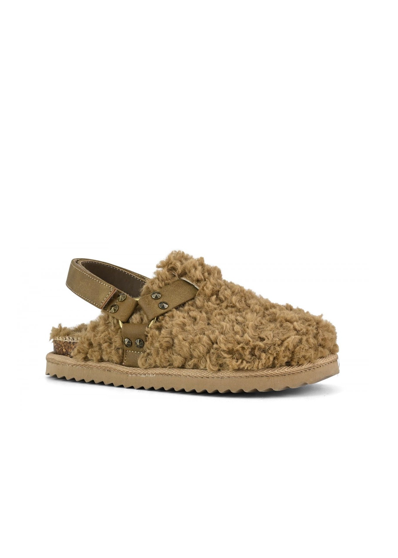 Colors of California Sabot Teddy in Pelle per Bambine 