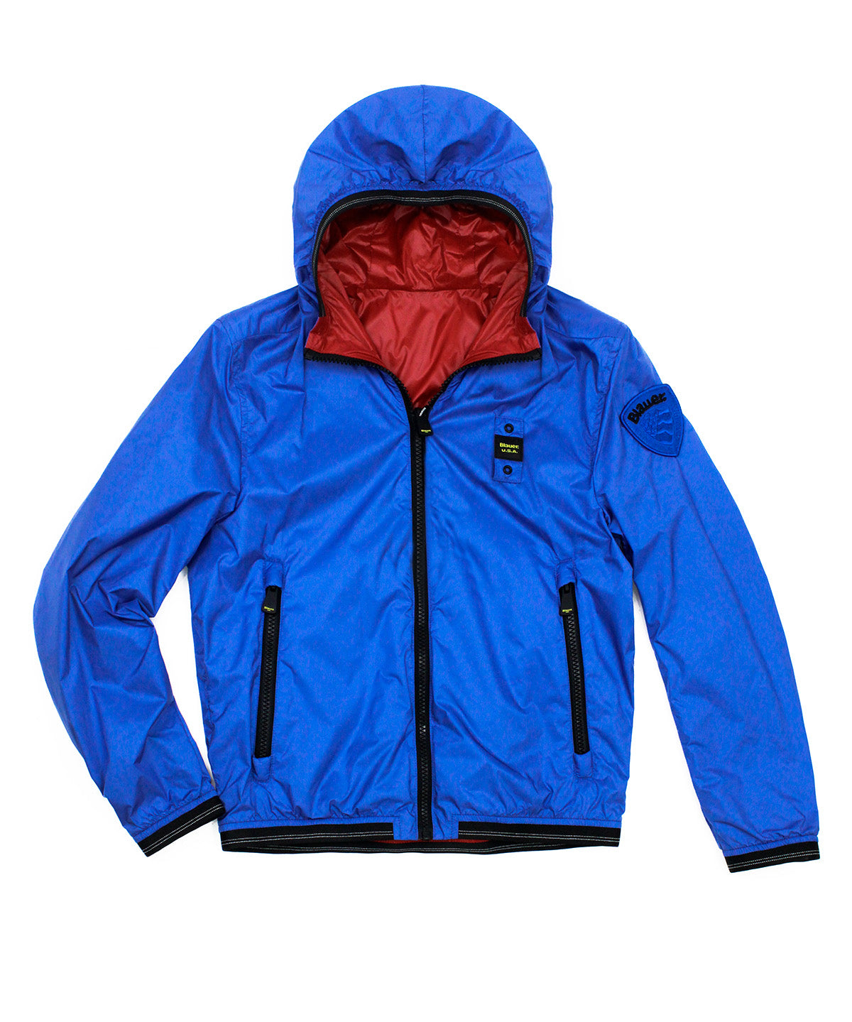 Blauer Kids Giacca a Vento Blu per Bambini