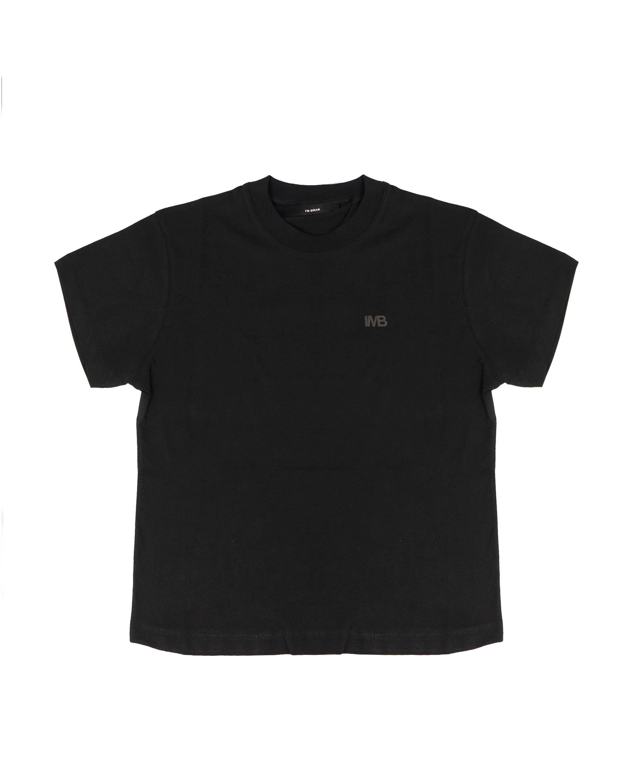 I'M Brian Kids T-Shirt Nero con Logo per Bambini