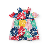 Tuc Tuc Abito Multicolor Fiori per Neonate