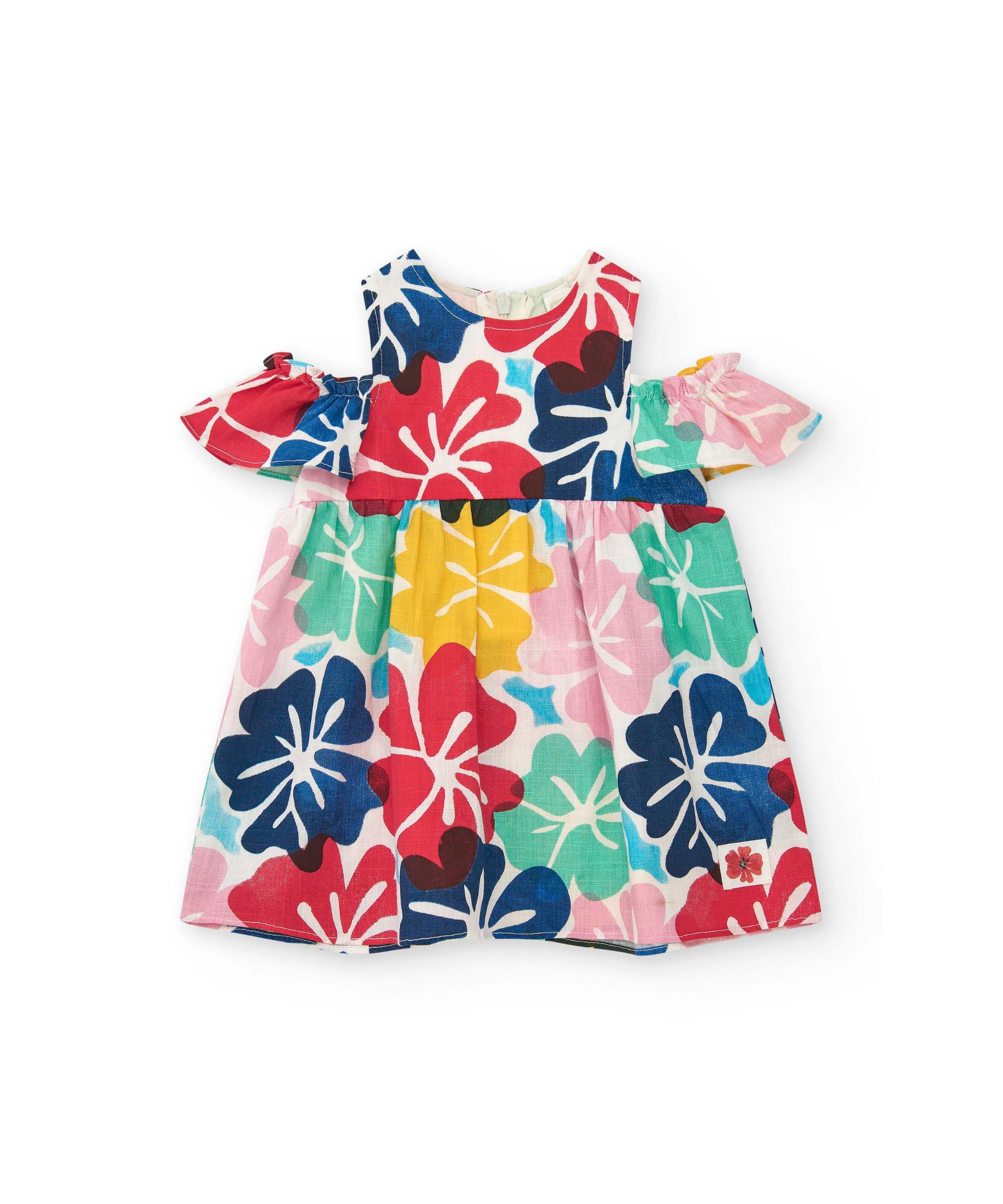 Tuc Tuc Abito Multicolor Fiori per Neonate