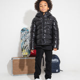 Blauer Kids Giubbino Nero Lucido Cameron per Bambini