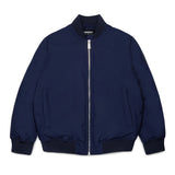 Dsquared2 Kids Giubbino Blu con Logo sul Retro per Bambini