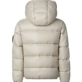 Save the Duck Piumino Beige KATE per Bambine (retro)