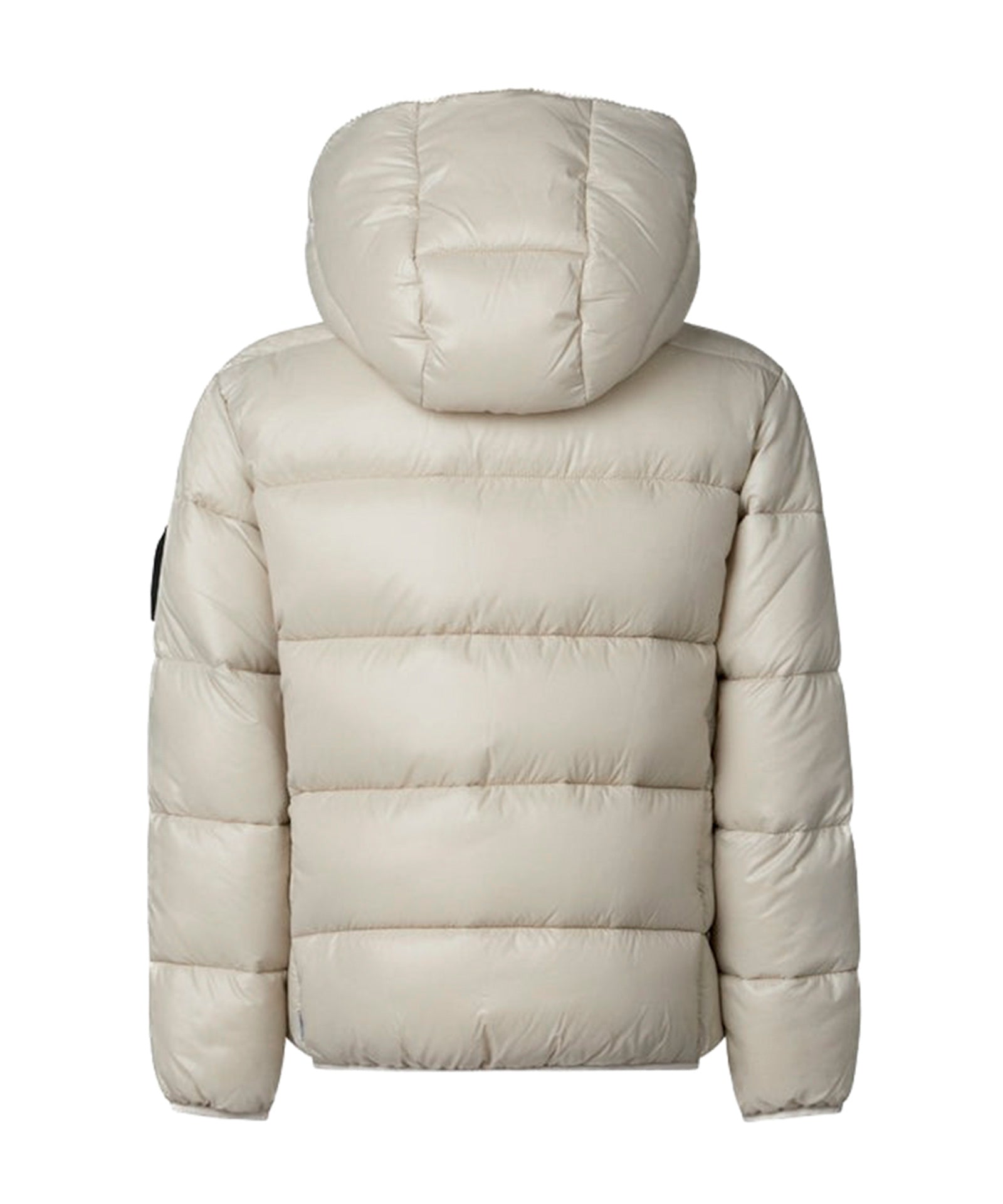 Save the Duck Piumino Beige KATE per Bambine (retro)