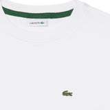Lacoste Kids T-Shirt Bianco con Logo Unisex