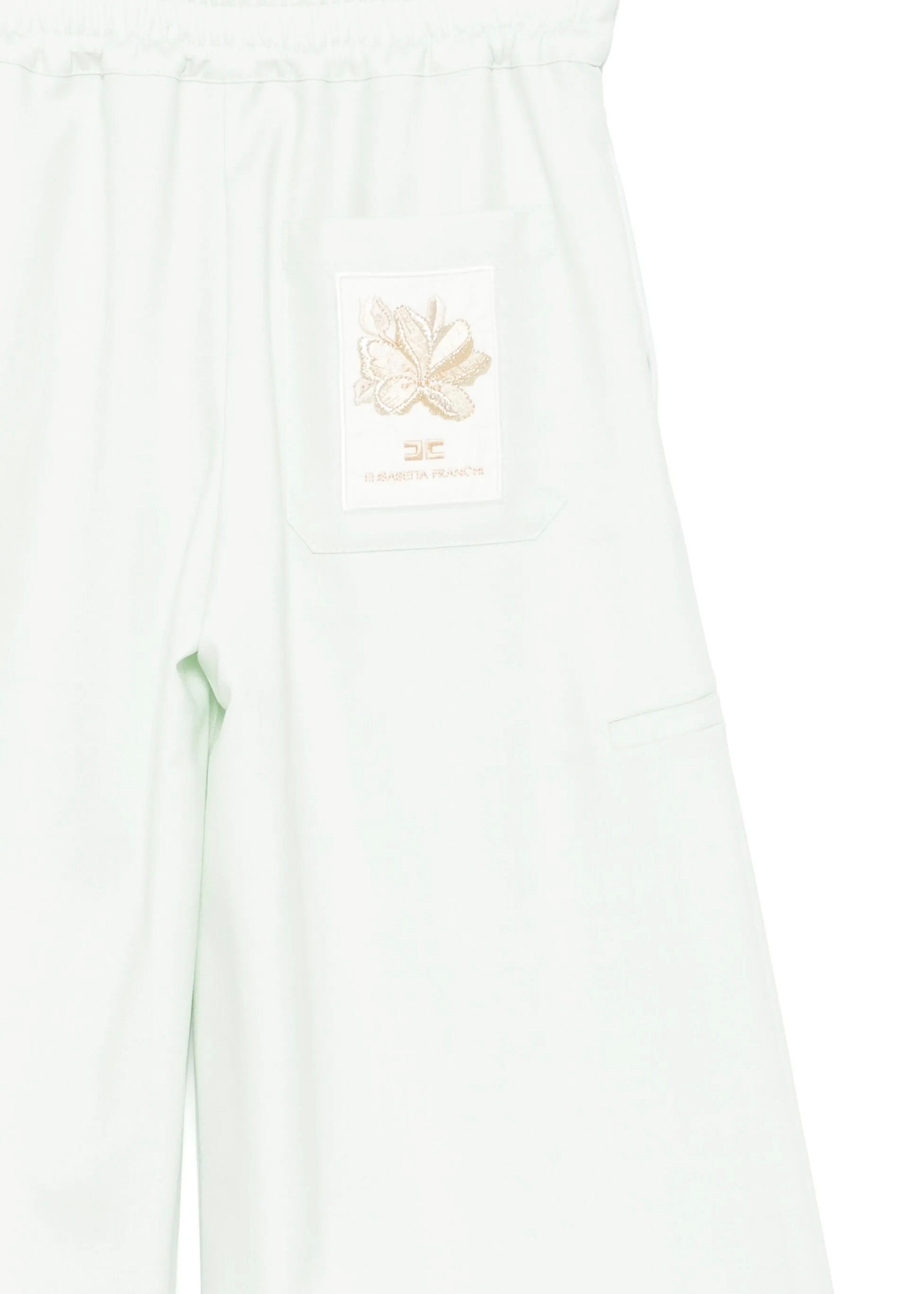 Elisabetta Franchi La Mia Bambina Pantaloni Palazzo Menta per Bambine