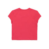 Diesel Kids Fuchsia T-Shirt with Oval D Logo for Girls
