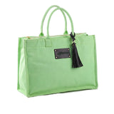 4Giveness Kids Borsa Verde con Ciondolo Nero per Bambine
