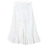 Twinset Kids Pantaloni in Pizzo e Sangallo