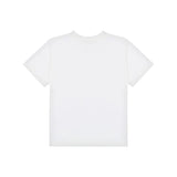 Moschino Kids T-shirt Panna con Stampa Teddy per Bambine