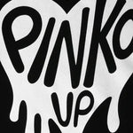 Pinko Kids T-shirt Nera con Logo e Strass