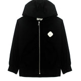 Yes London Giubbino Nero con Patch Logo per Bambini