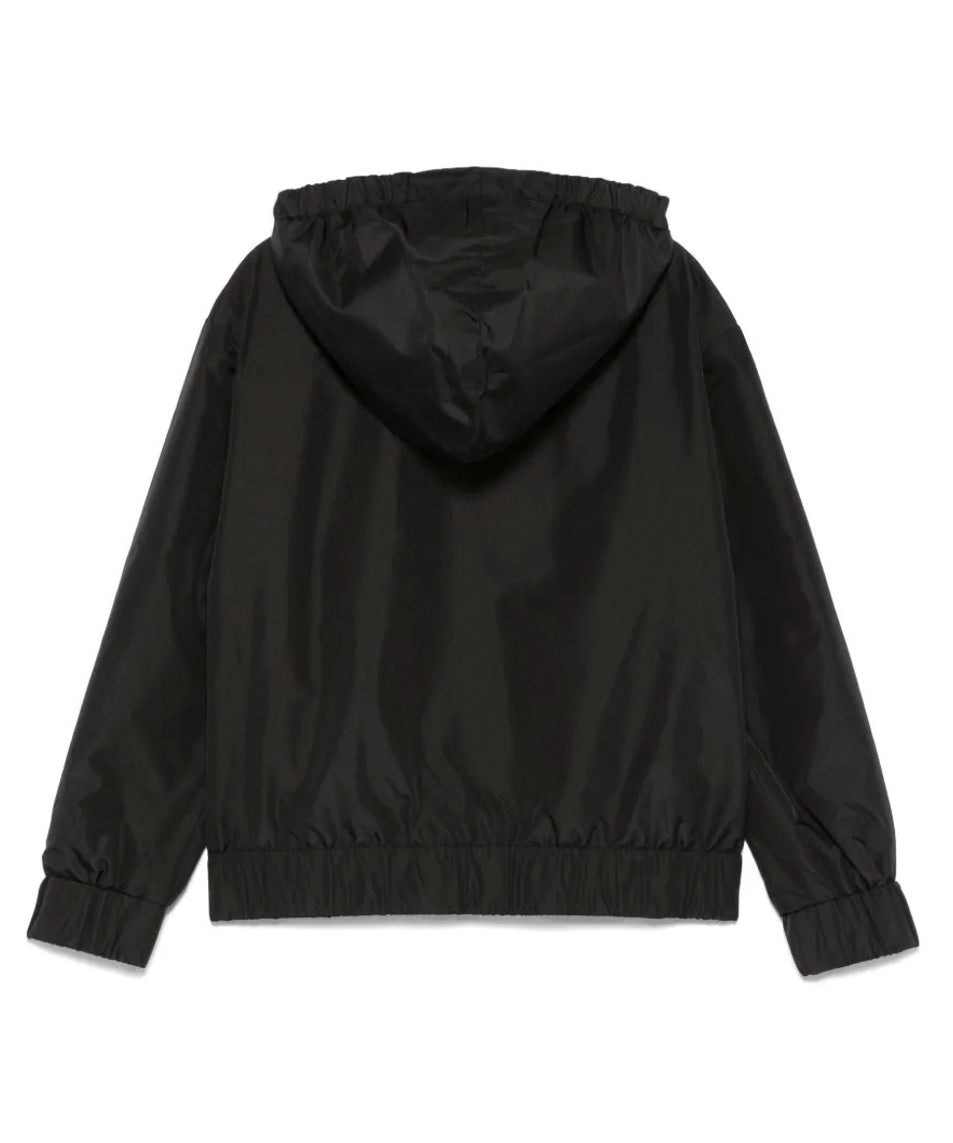 Calvin Klein Kids Giubbino a Vento Nero per Bambini
