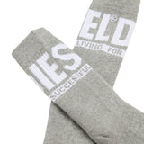 Diesel Kids Calzini Nero e Grigio Unisex
