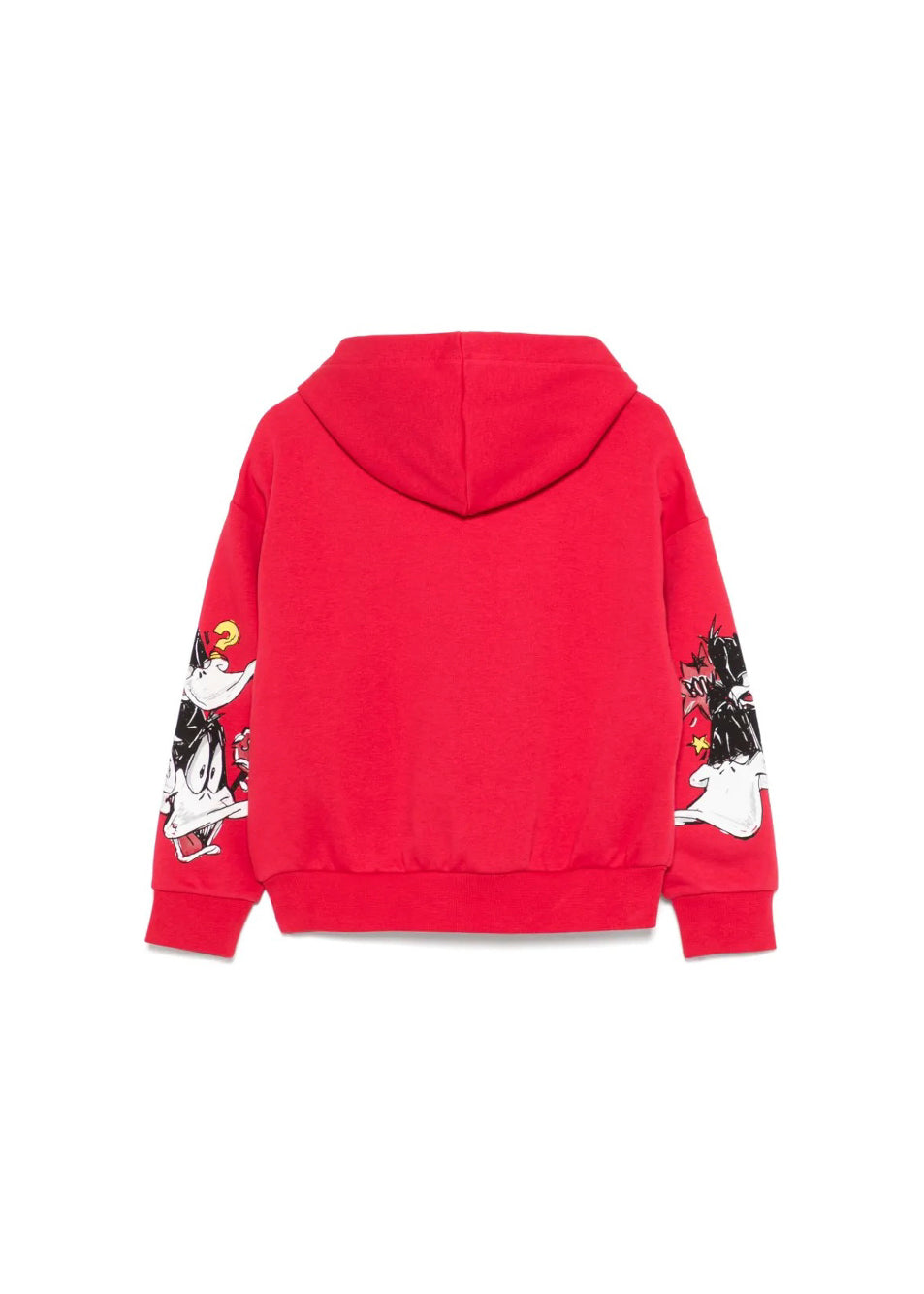 Iceberg Kids Felpa con Cappuccio Rossa con Stampa per Bambini