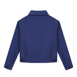 Dsquared2 Kids Giacca Blu con Zip e Tasconi per Bambini