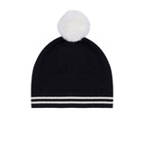 Moschino Kids Cappellino Nero con Logo Teddy Bear per Bambini (retro)