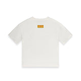 Iceberg Kids T-Shirt OFF White Girocollo con Stampa per Bambini