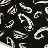 MSGM Kids T-shirt Nera con Stampa Astratta per Bambini