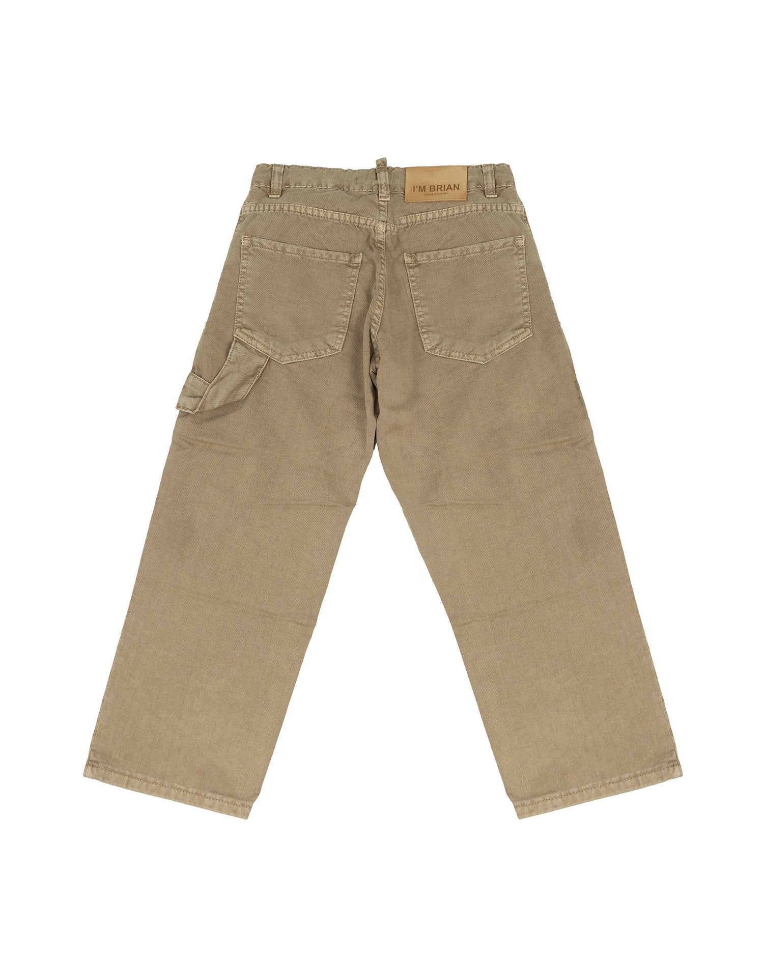 I'M Brian Kids Pantalone in Denim Beige per Bambini