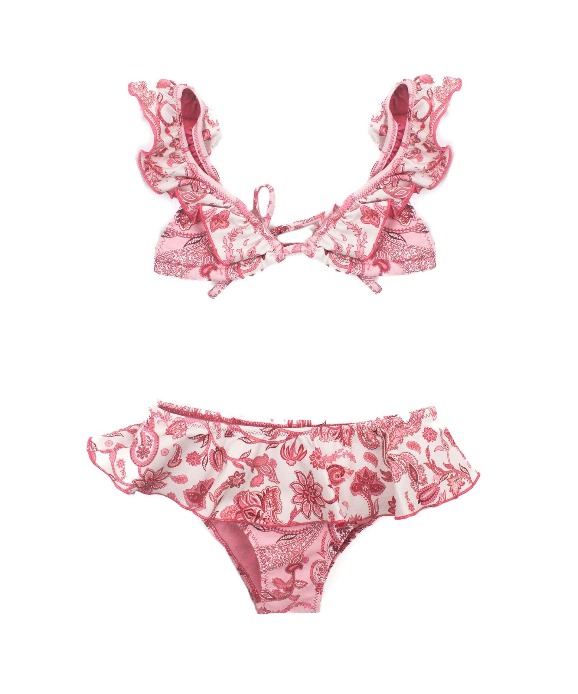4Giveness Costume Bikini Antibes Rosa per Bambine
