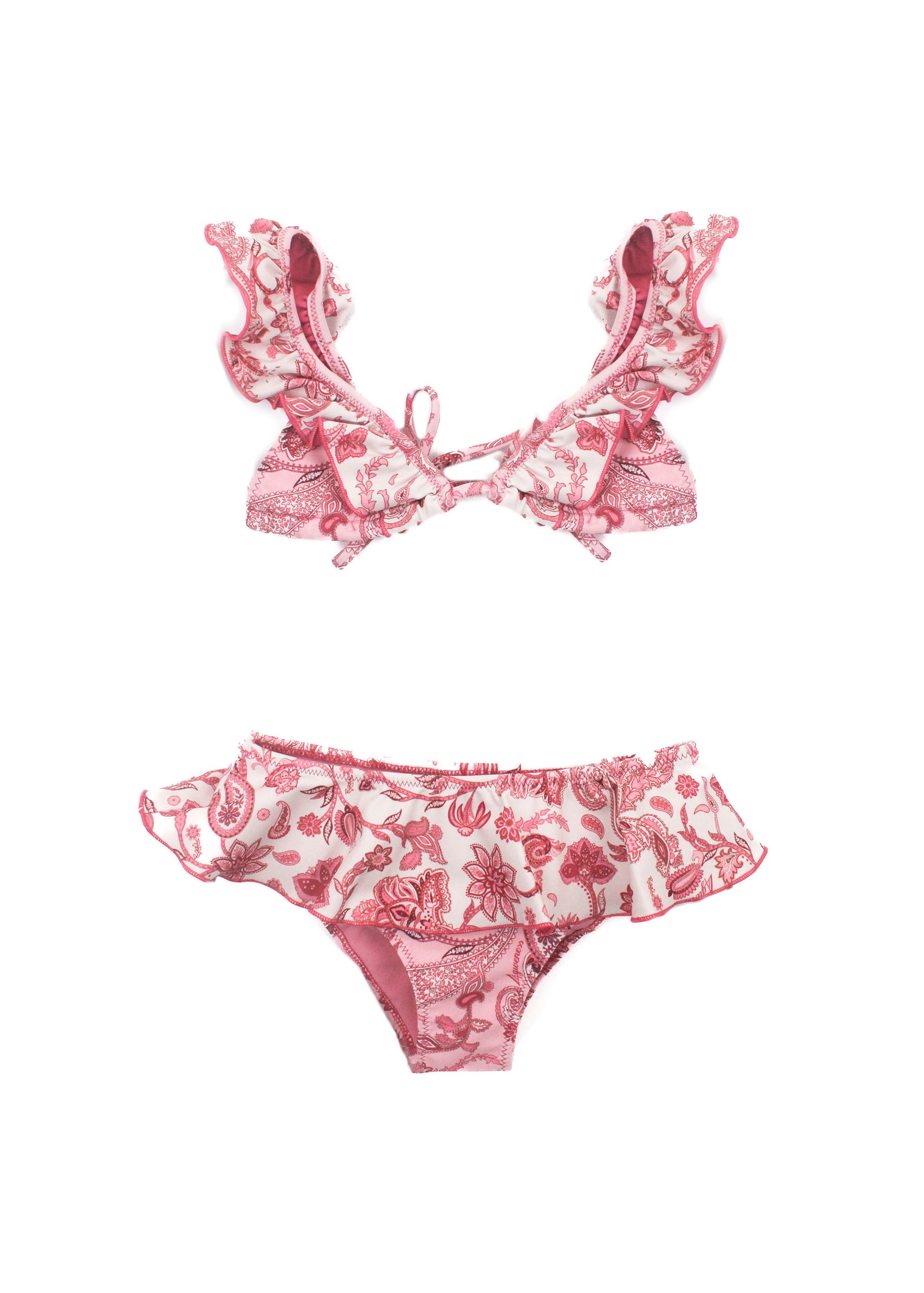 4Giveness Costume Bikini Antibes Rosa per Bambine