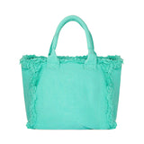 EffeK Borsa Mare con Logo Acquamarina per Bambine