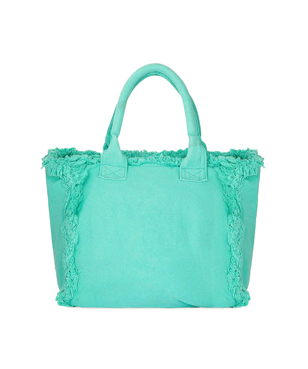 EffeK Borsa Mare con Logo Acquamarina per Bambine