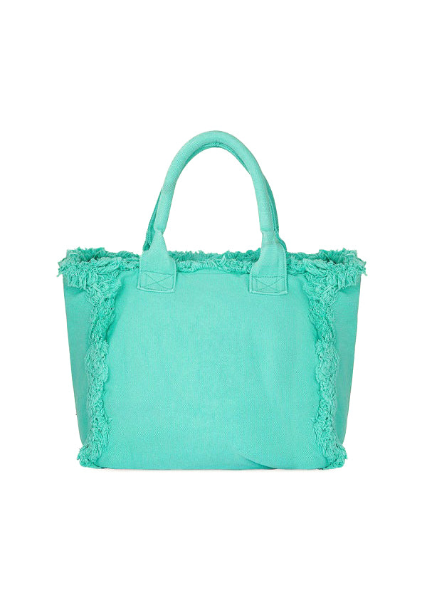 EffeK Borsa Mare con Logo Acquamarina per Bambine