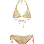 F**K Kids Costume Due Pezzi Fantasia Multicolor per Bambine
