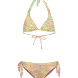 F**K Kids Costume Due Pezzi Fantasia Multicolor per Bambine