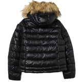 Blauer Kids Giubbino Nero con Pelliccia per Bambine (retro)
