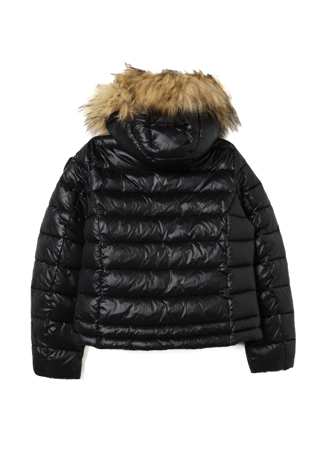 Hood Kids Black Fur Gilet River Island Mini Mini Girls Padded