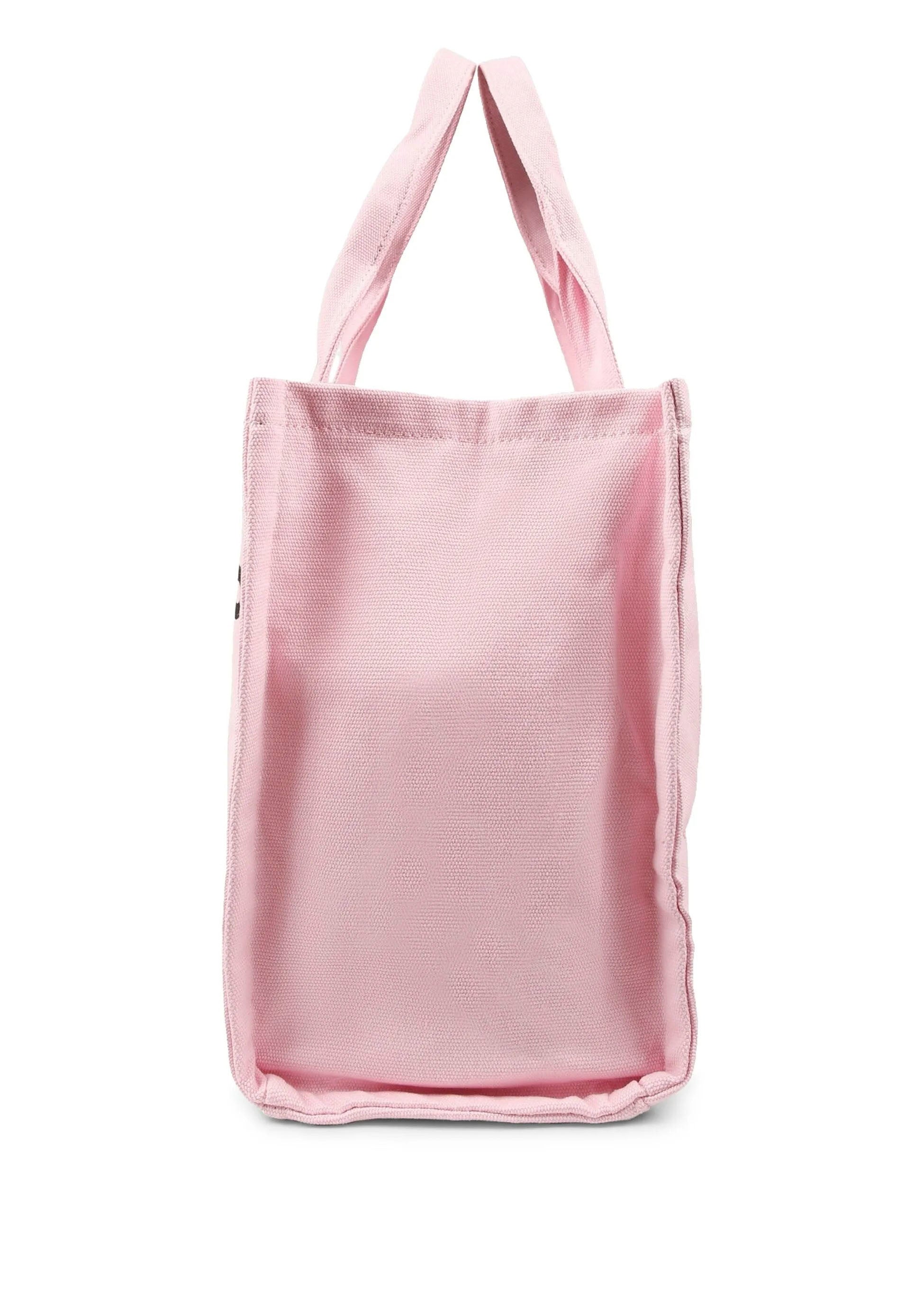 Barrow Kids Borsa Tote Rosa con Logo per Bambine (laterale)