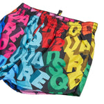 Dsquared2 Kids Costume Multicolor con Logo All-Over per Neonati