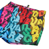 Dsquared2 Kids Costume Multicolor con Logo All-Over per Neonati