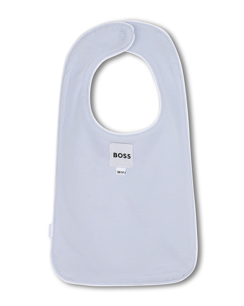 Boss Kids Tutina+ Bavetto + Cappello Blu Cielo All-Over per Bambini