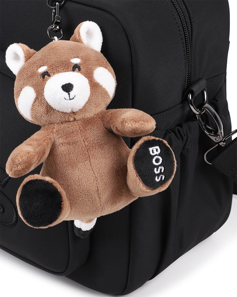 Boss Kids Borsa Mamma Fasciatoio Nero per Neonati