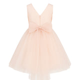 Loredana's Beautiful Pink Ceremony Dress with Flower for Little Girls