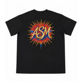 ArtSuperMoney T-Shirt Nero con Stampa Aquila per Bambini