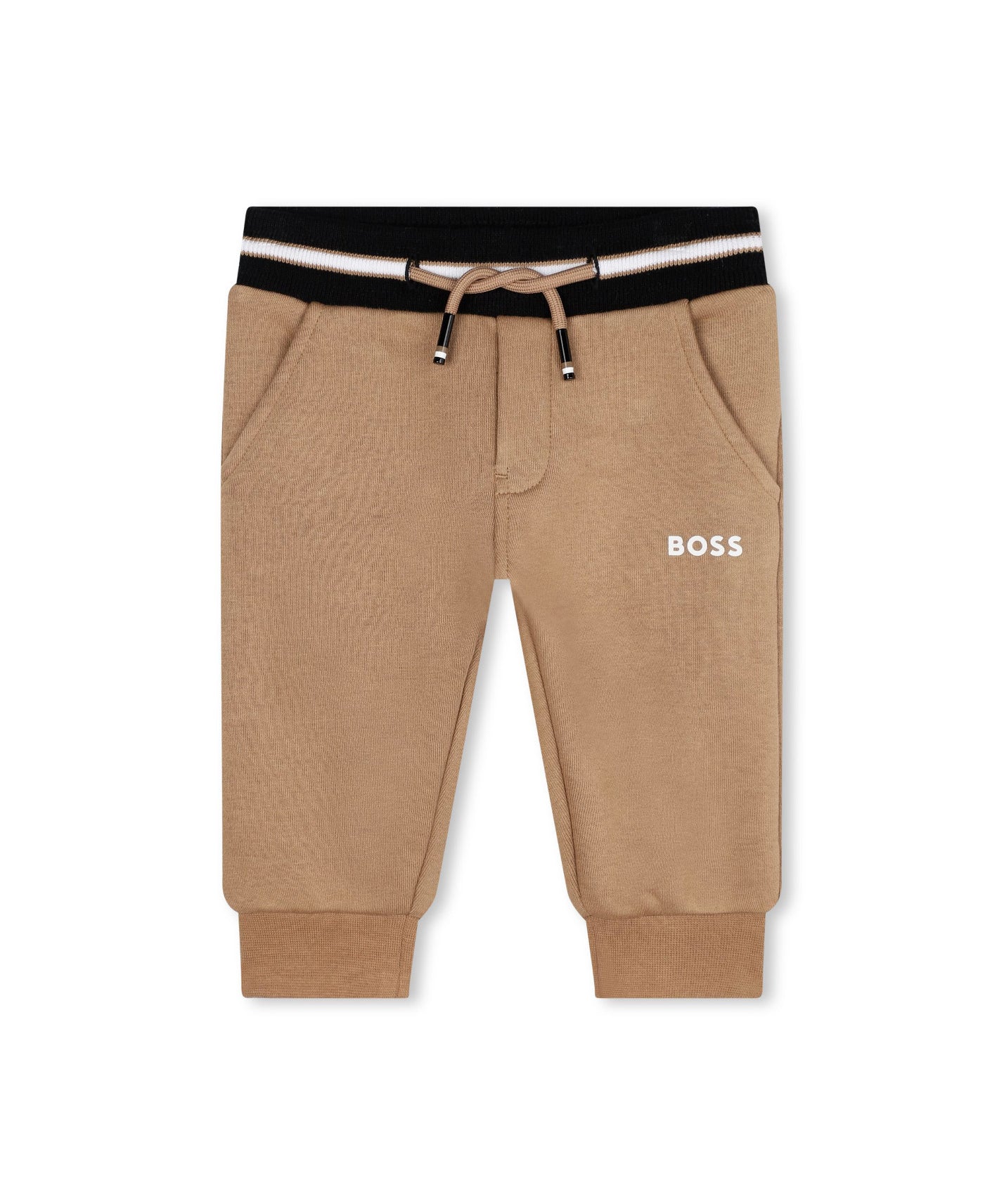 Boss Kids Pantaloni Biscotto in Felpa per Neonati