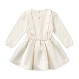 Elisabetta Franchi La Mia Bambina Completo Body+Gonna Avorio per Neonate