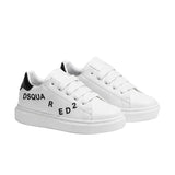 Dsquared2 Kids Sneaker Bianco con Logo Unisex