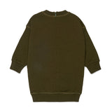 Dsquared2 Kids Abito Verde con Stampa per Neonate