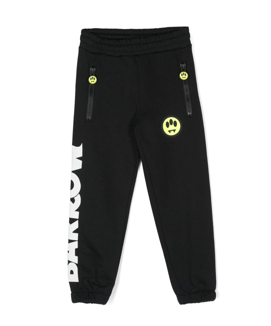 Barrow Kids Pantaloni Neri in Tuta per Bambini