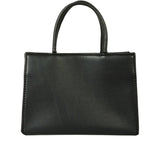 Diesel Kids Borsa Nera con Logo in Rilievo per Bambine