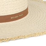 Michael Kors Kids Cappello in Paglia con Logo per Bambine