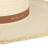 Michael Kors Kids Cappello in Paglia con Logo per Bambine